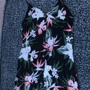 cute Hawaii theme dress is short
